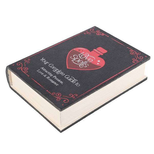 Something Different love spells book storage box 21cm - British product