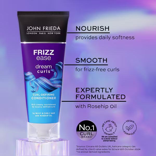John Frieda Dream Curls conditioner 250ml, UK version