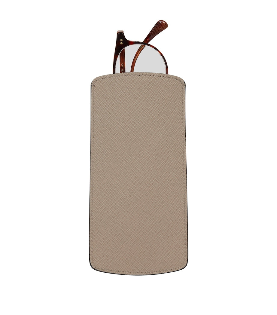 Smythson Panama leather glasses case, UK version