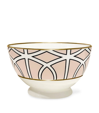 Harrods Loop Pattern Fine Bone China Sugar Bowl, 6cm- Buy online at McGrocer