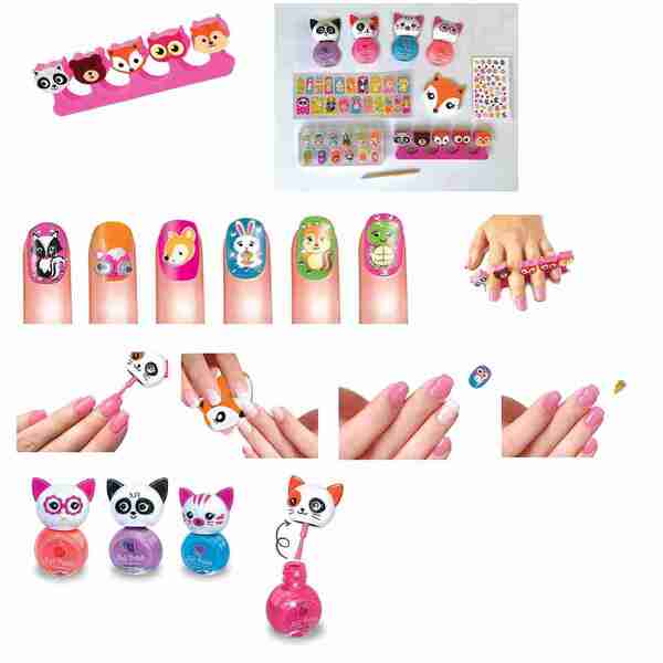 Small World Toys Crazy Critter Nails kit, imported from the UK