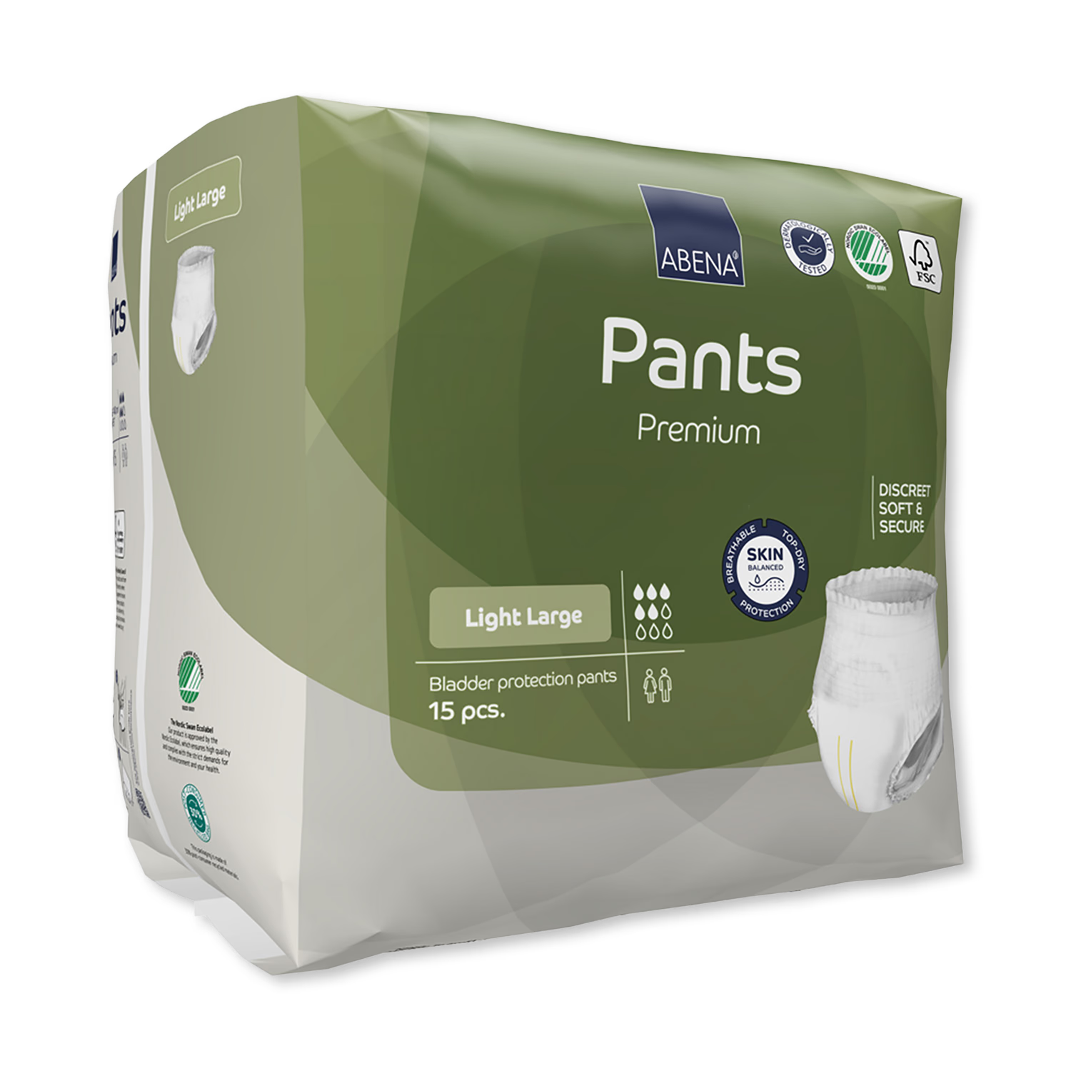 ABENA incontinence pants Premium Light Large (British brand)