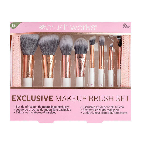 Brushworks Exclusive Makeup Brush Set GOODS Superdrug   