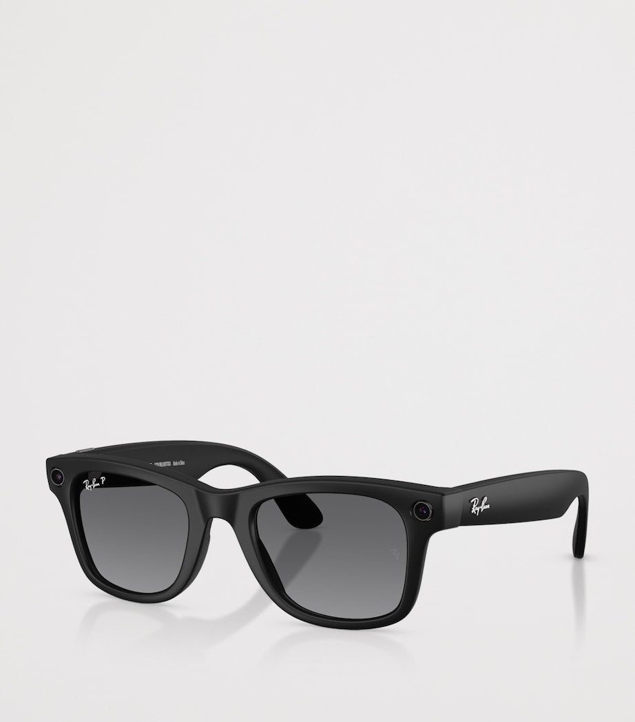 Ray-Ban Meta Wayfarer smart sunglasses with 12MP camera (British brand)