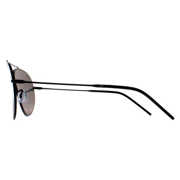 Ray-Ban sunglasses Aviator Reverse black silver mirror, UK version