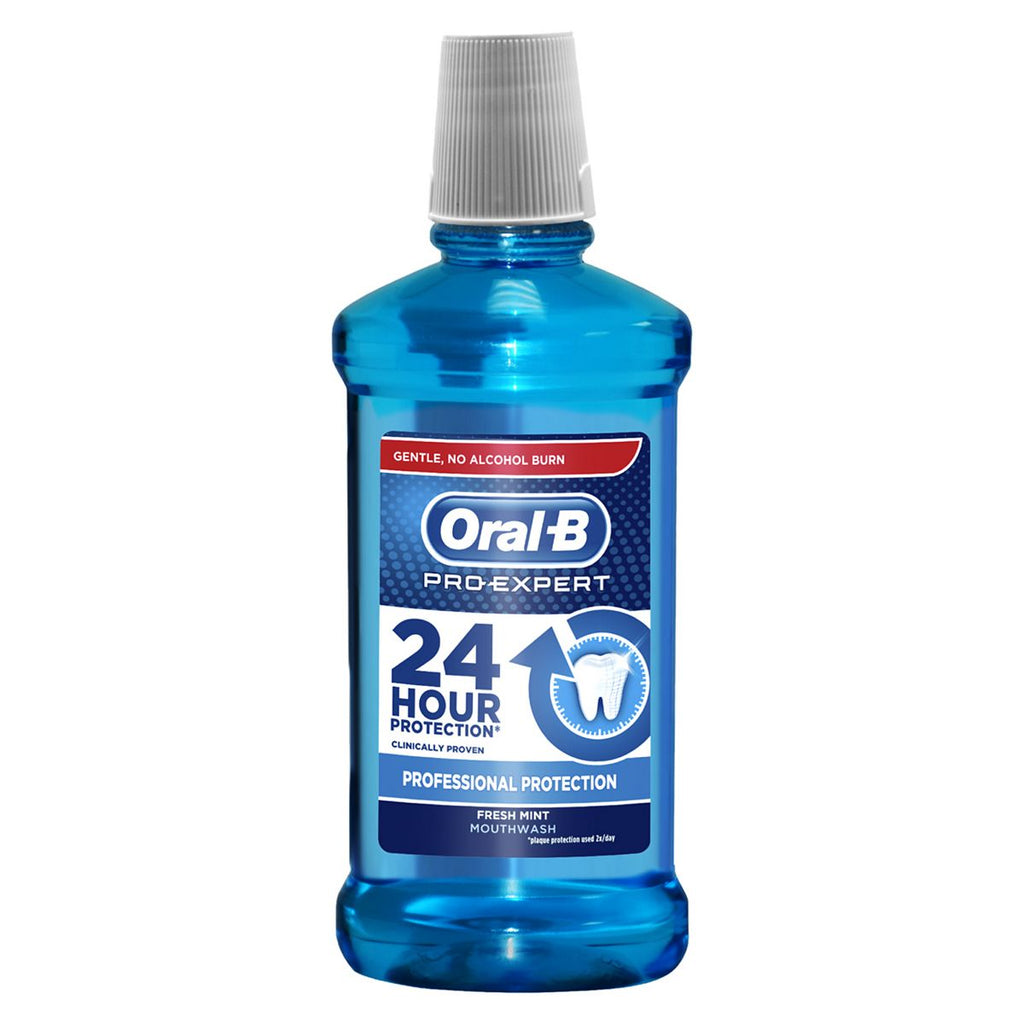 Oral-B Pro-Expert CPC Mouthwash No Alcohol Fresh Mint 500ml