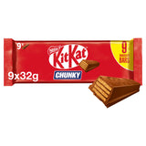 KitKat Chunky Milk Chocolate Bar Multipack x9 288g