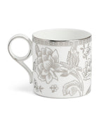 Wedgwood Silver Tonquin bone china mug (British brand)