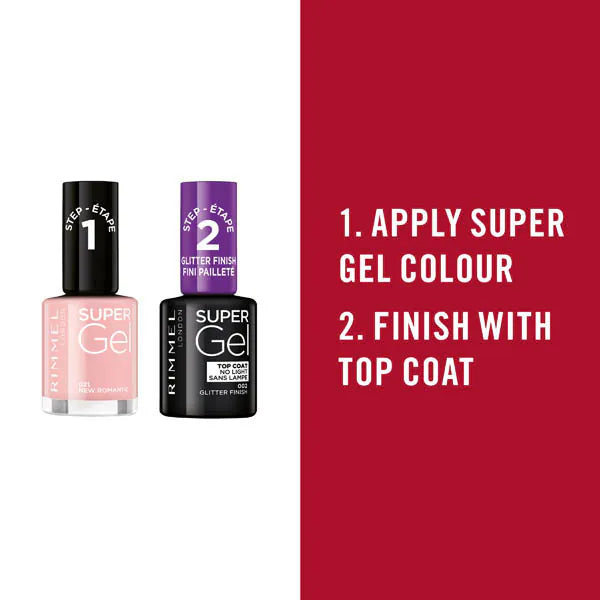 Rimmel Super Gel Nail Polish New Romantic imported from the UK