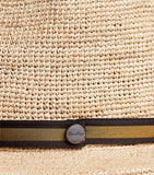 Borsalino hand-crocheted Argentina raffia hat - British product