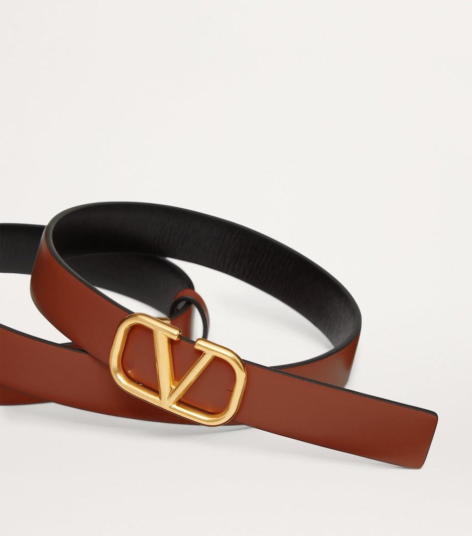 Valentino Garavani reversible VLogo Signature belt, imported from the UK
