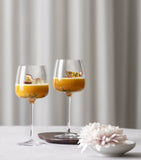 Villeroy & Boch Afina crystal red wine glasses set of 4 (British brand)