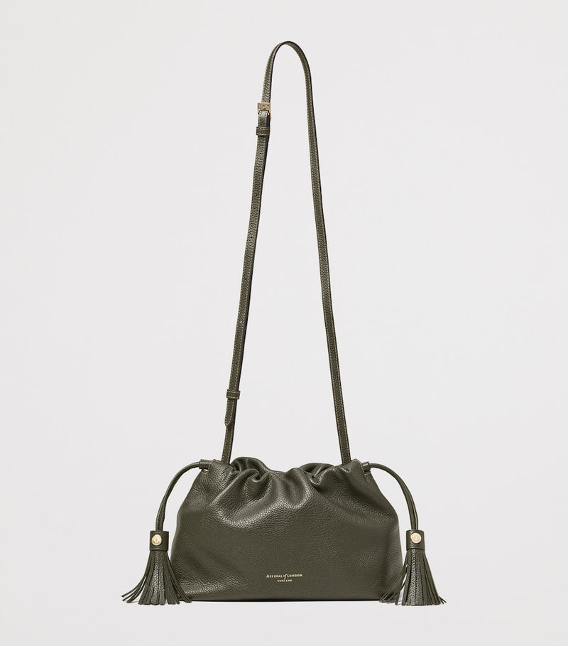 Aspinal of London large cross-body pouch Soho, imported from the UK