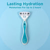 My Intuition Hydro Silk disposable razor 3 pack, imported from the UK