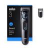 Braun beard trimmer Series 3 BT3500 black - British product