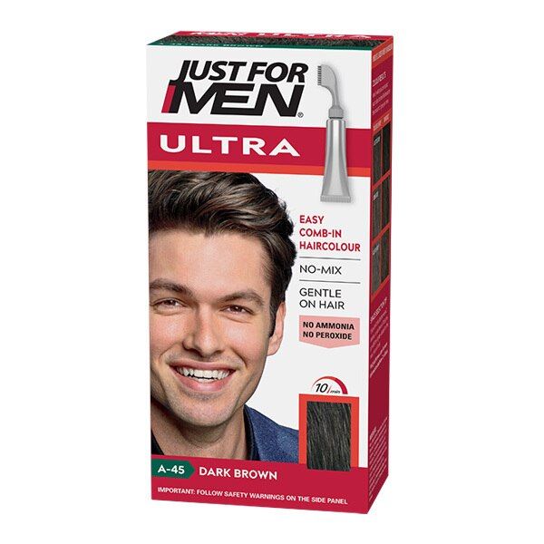 Just For Men Ultra Hair Colour  A45 Dark Brown GOODS Superdrug   