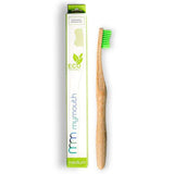 MyMouth Bamboo Toothbrush Medium Bristle Pink GOODS Superdrug Green  