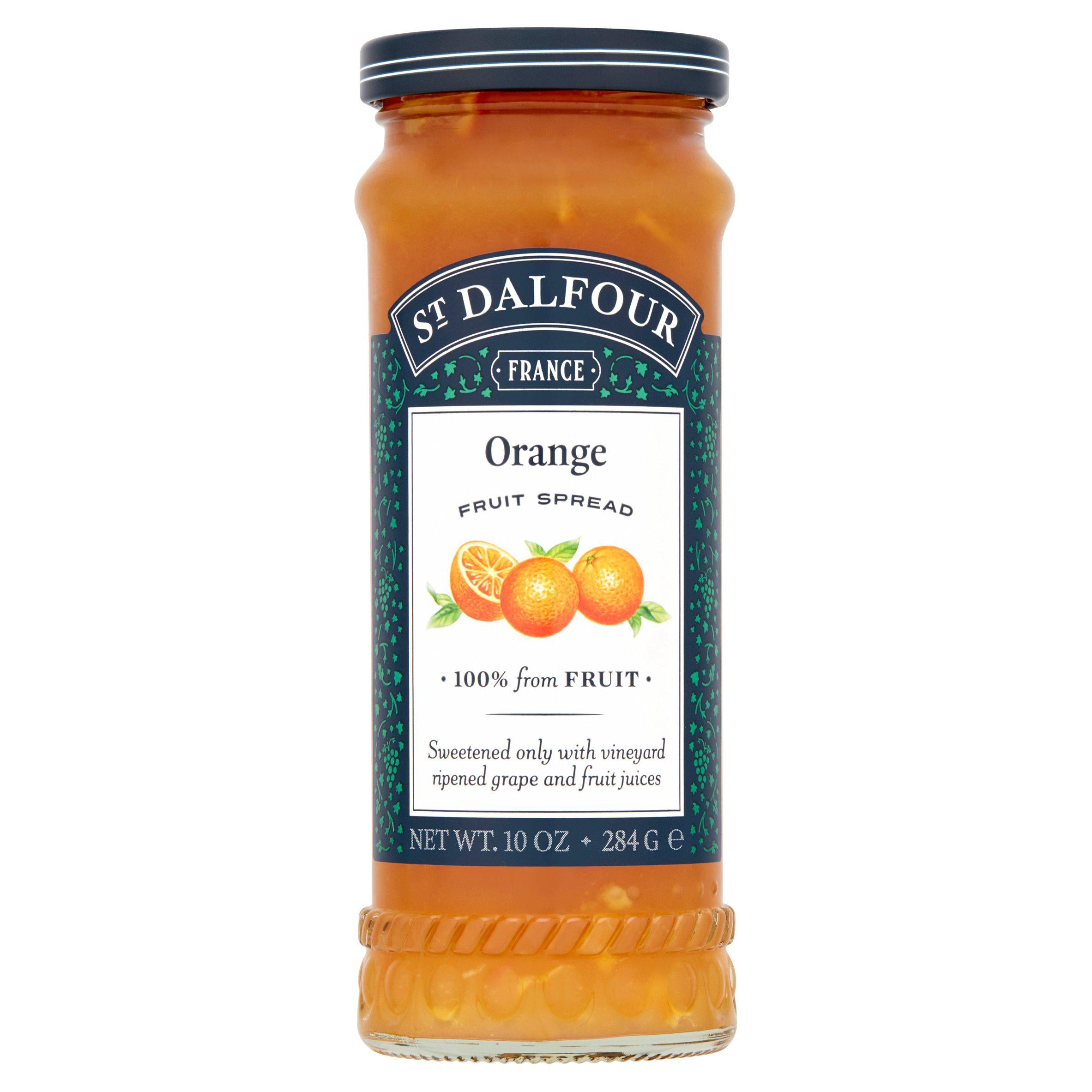 St. Dalfour Orange Thick Cut Fruit Spread 284g Jams & conserves Sainsburys   