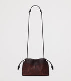 LOEWE Flamenco woven leather clutch bag, UK version