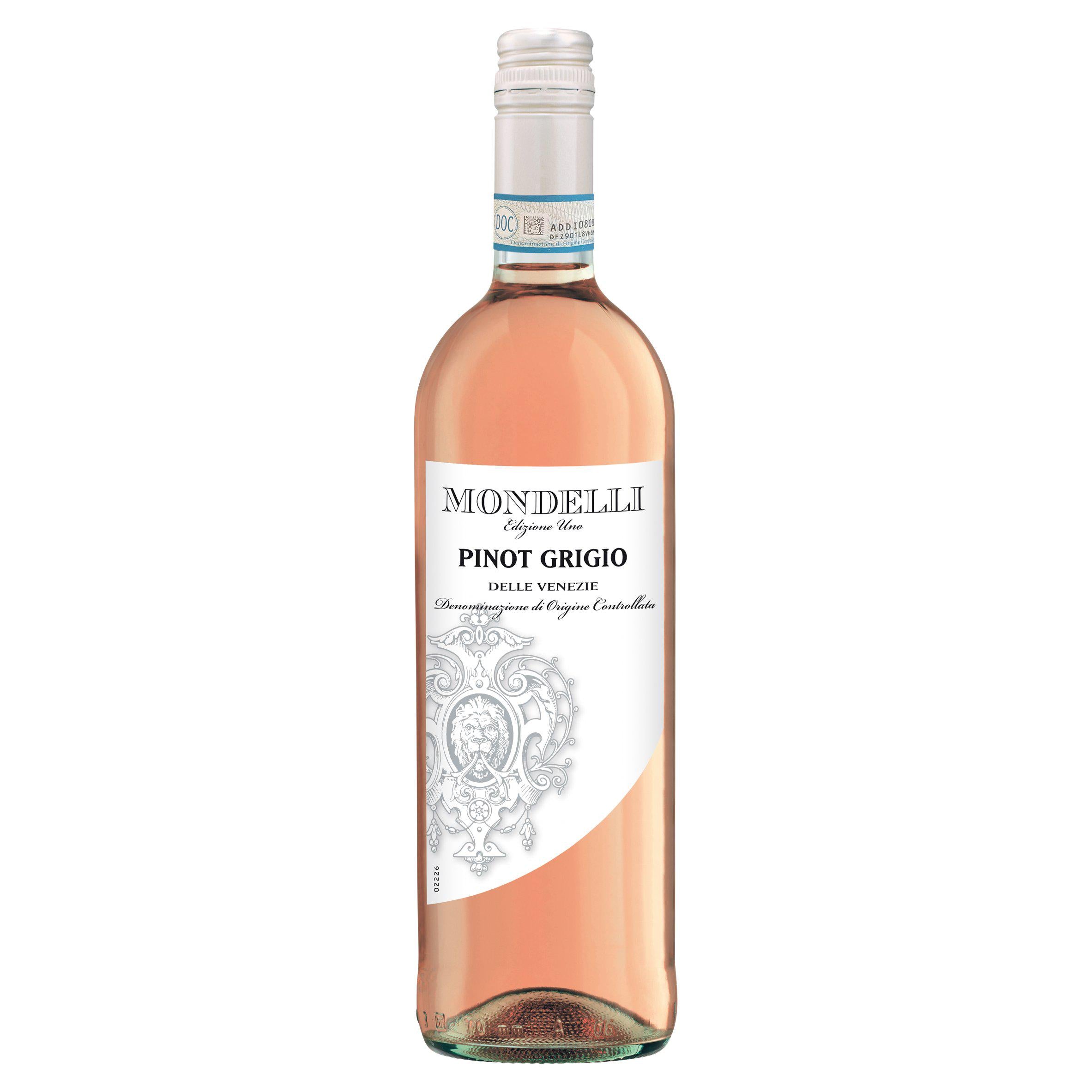 Mondelli Pinot Grigio Blush 75cl All white wine Sainsburys   