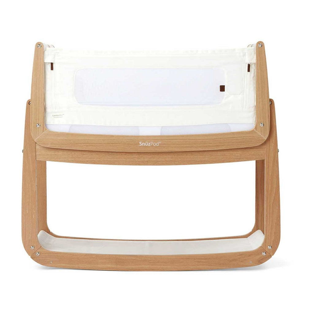 SnuzPod 4 Bedside Crib, The Natural Edit - Oak