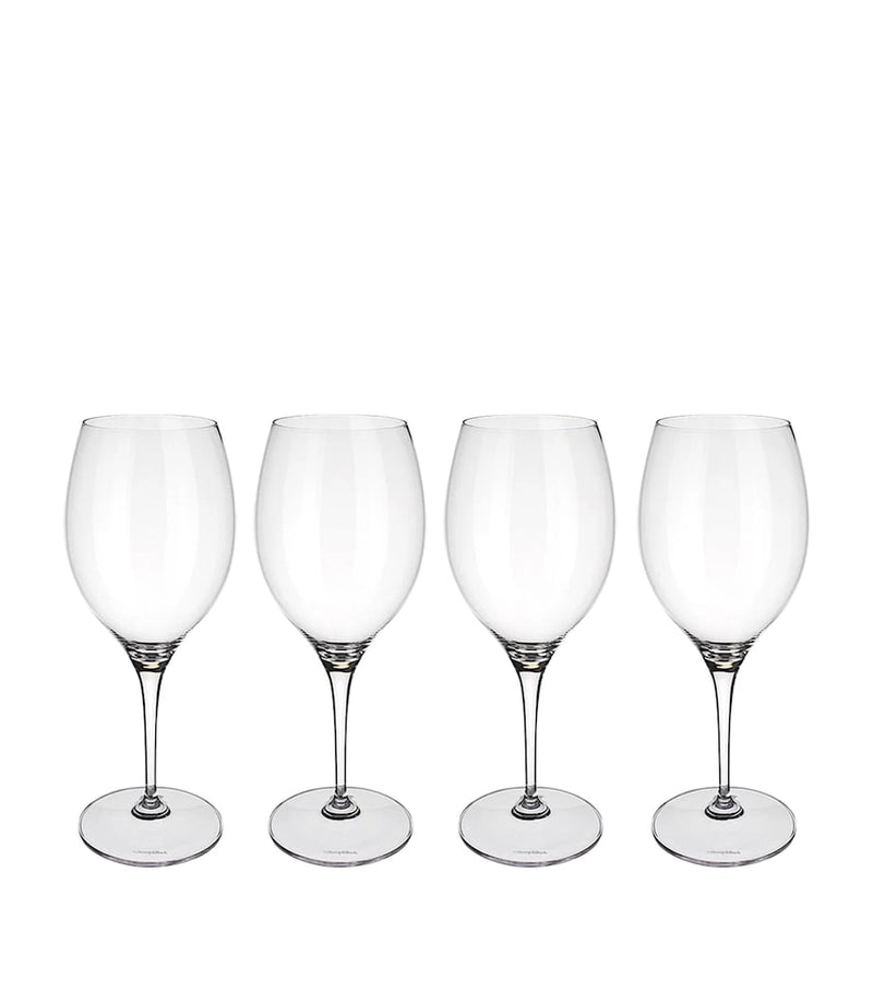 Villeroy & Boch Bordeaux wine goblets set of 4, 200ml (British brand)