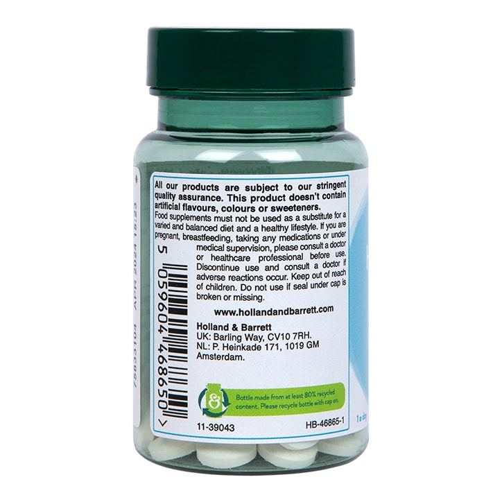 Holland & Barrett High Strength Hyaluronic Acid 50mg 30 Tablets