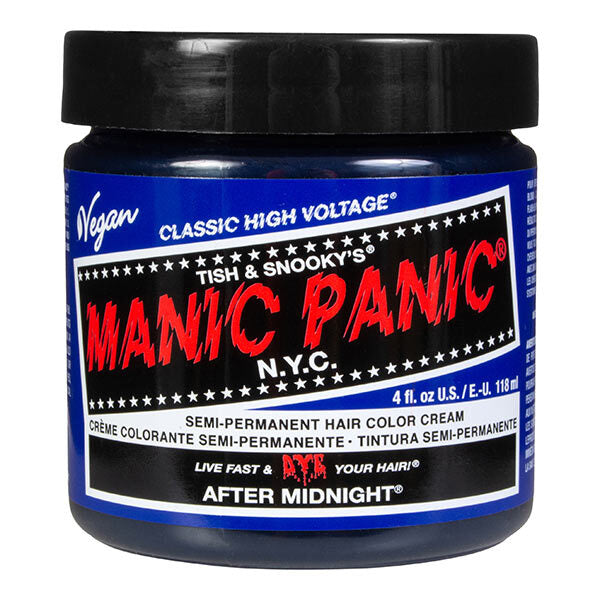 Manic Panic After Midnight dye 118ml, imported from the UK