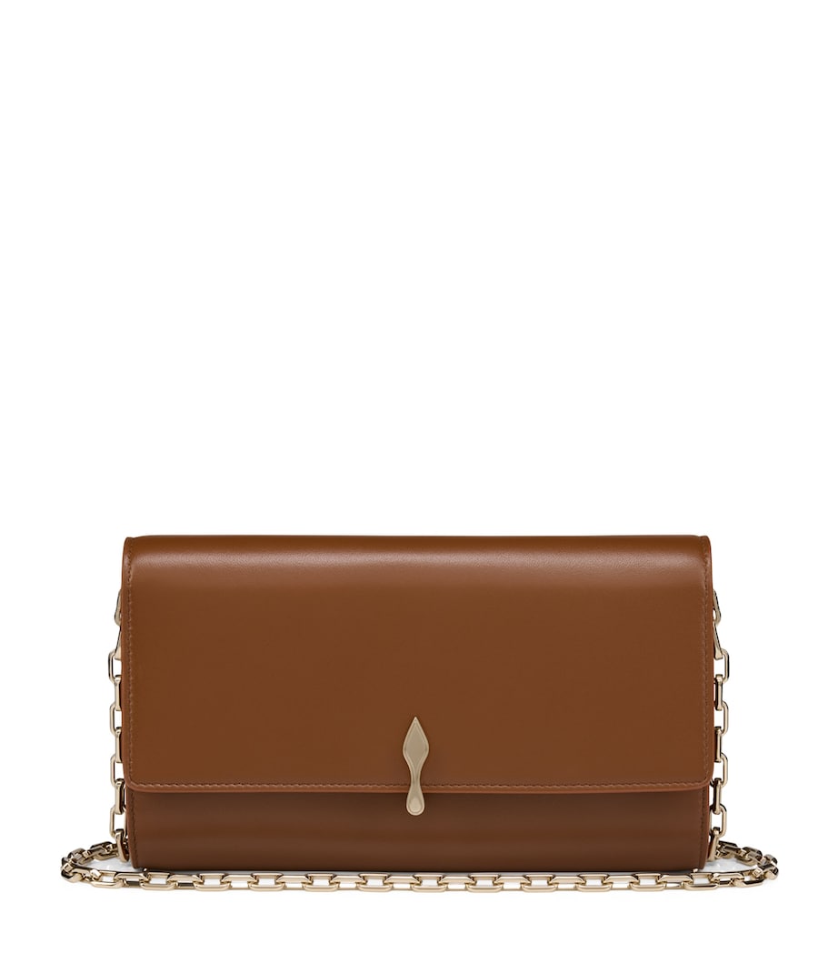 Christian Louboutin Bettina nappa leather chain wallet, imported from the UK