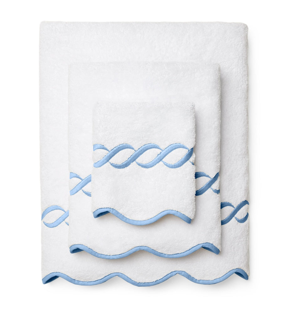 Pratesi Treccia hand towel 50cm x 75cm - British product
