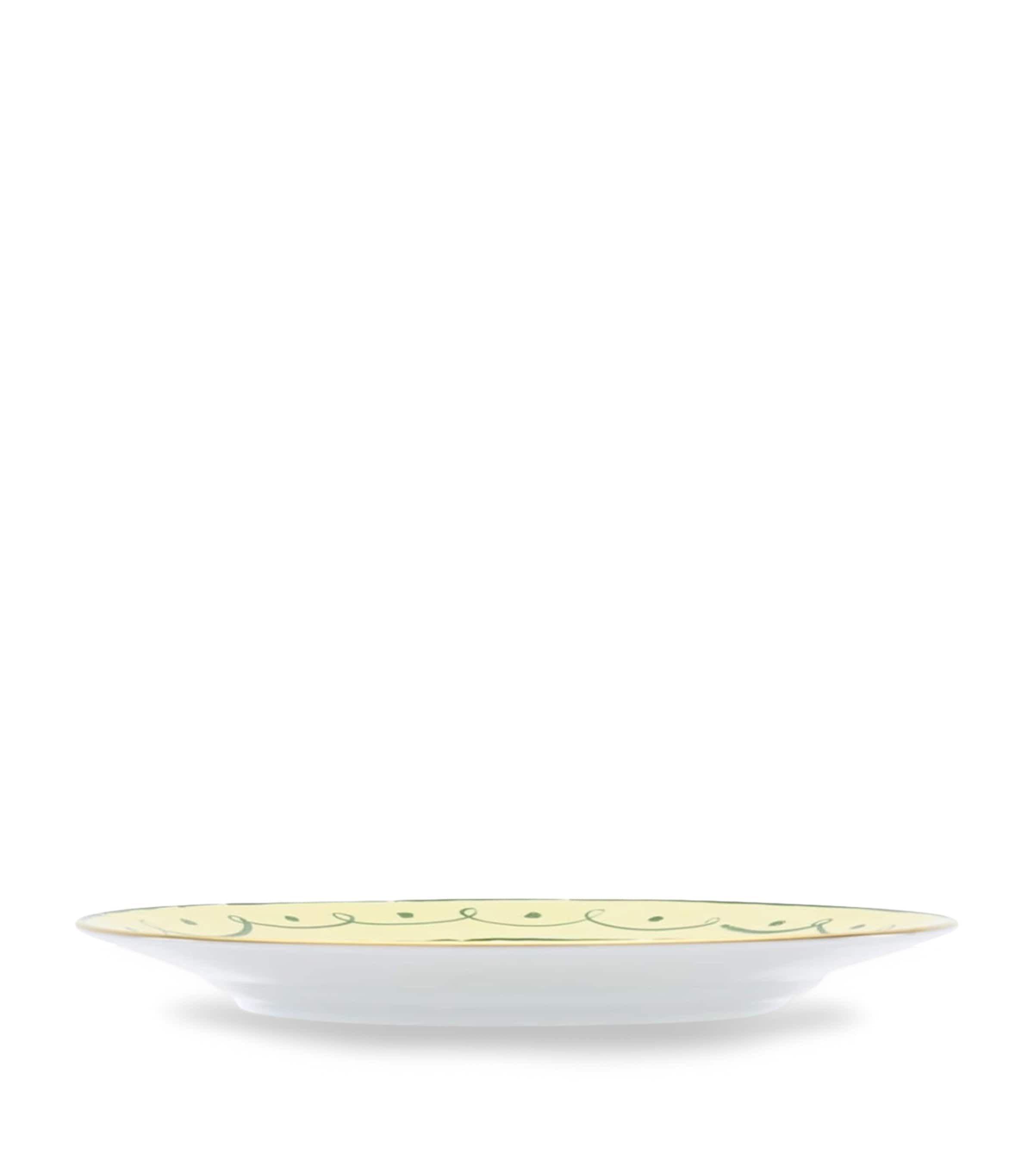 GINORI 1735 Porcelain Il Viaggio di Nettuno Plate 28cm - British product