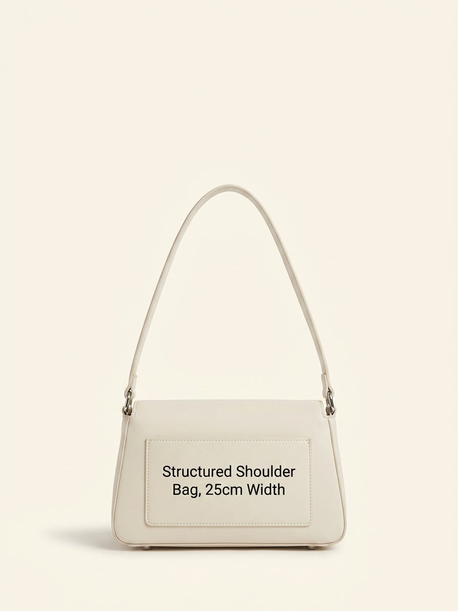 Vivienne Westwood Small Hazel handbag white, imported from the UK