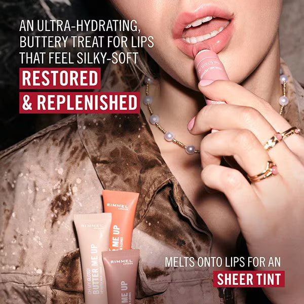 Rimmel lip balm Latte Delight, imported from the UK