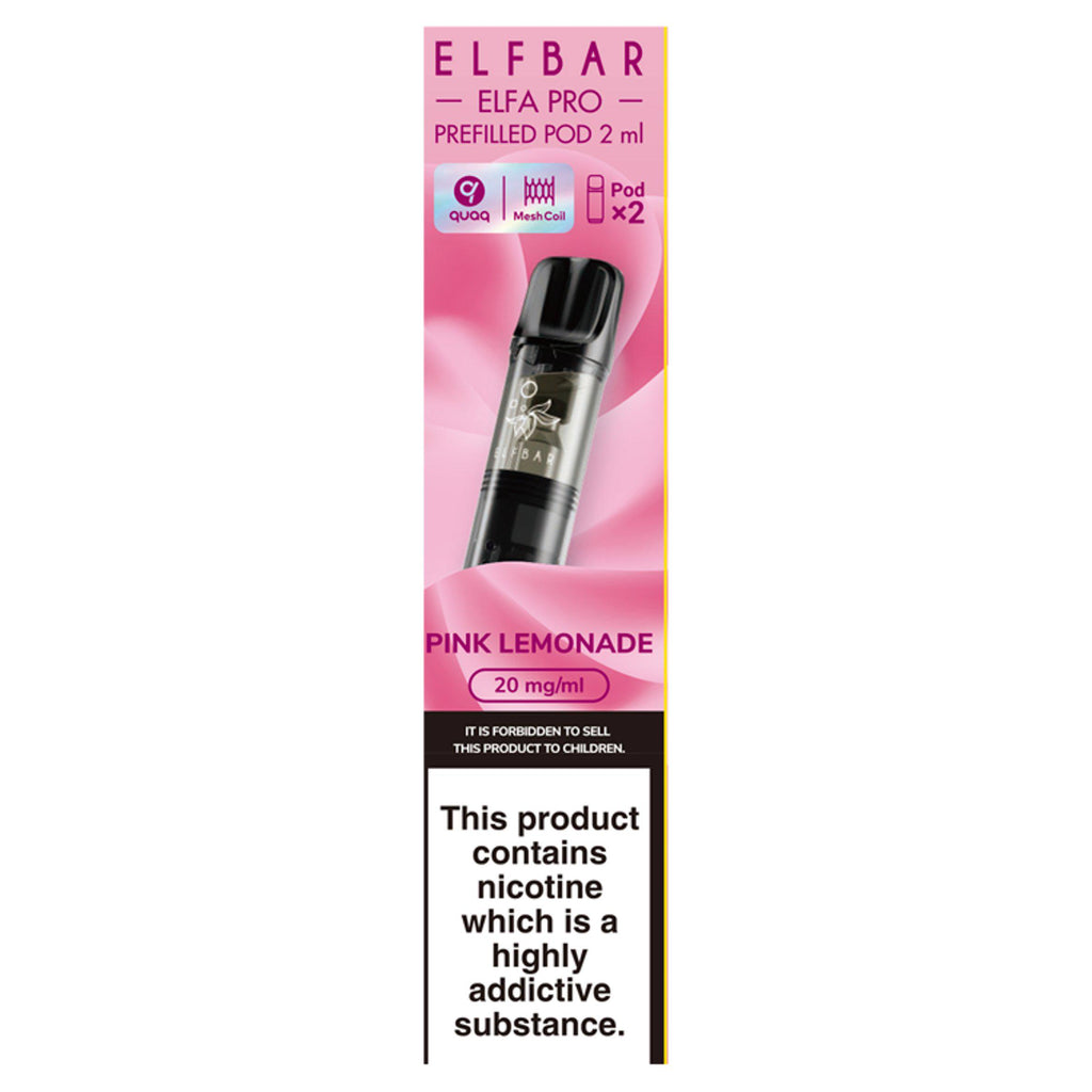 Elfbar Pink Lemonade Elfa Pro Pods