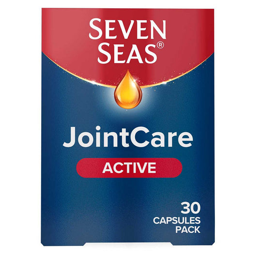 Seven Seas JointCare Active Glucosamine, Omega-3 & Chondroitin 30 Capsules bone & joint care Boots   