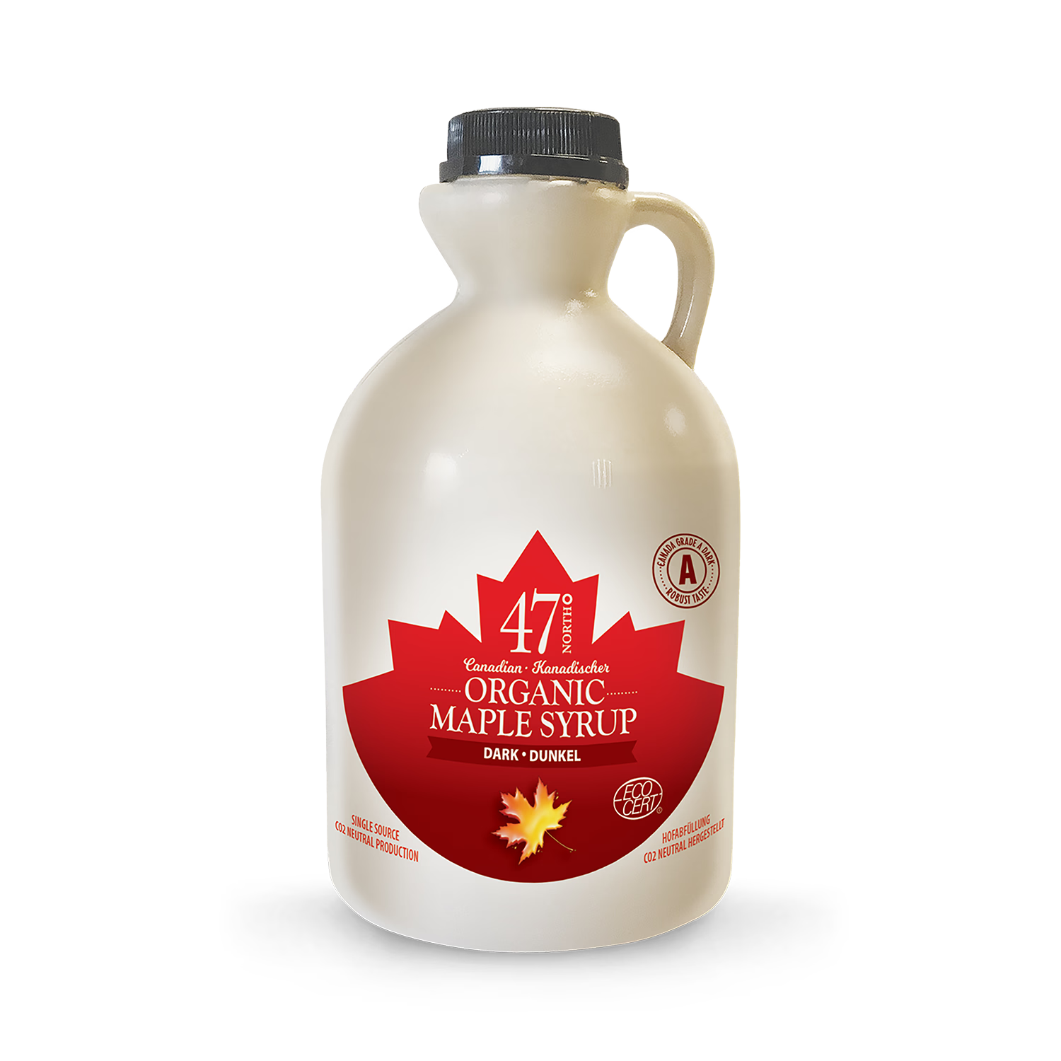 47° North Canadian maple syrup Grade A Dark Robust 1l - British product