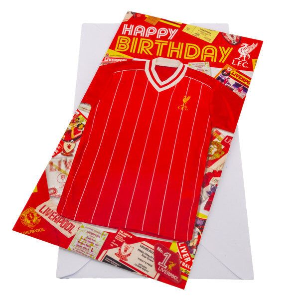 Liverpool FC Retro Birthday Card GOODS Superdrug   