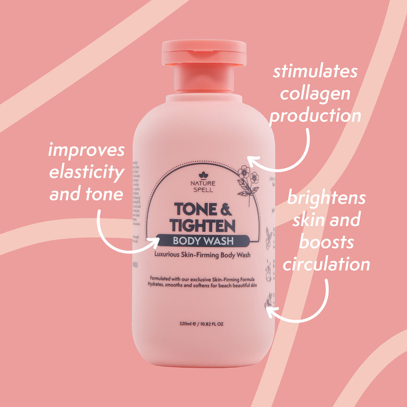 Nature Spell Tone & Tighten body wash 320 ml, UK version