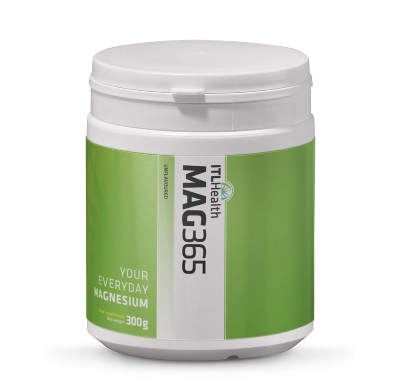 Mag365 magnesium powder unflavoured 300g (British brand)