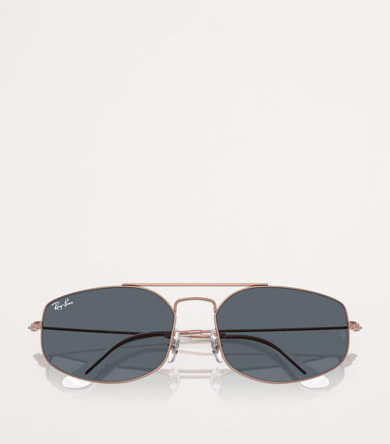 Ray-Ban Explorer V aviator sunglasses metal frame, UK version