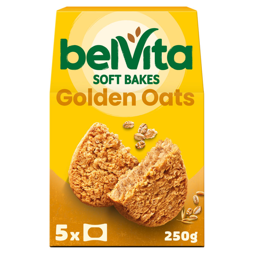 Belvita Soft Bakes Golden Oats 5 Pack