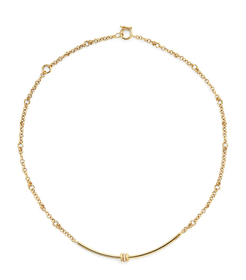Spinelli Kilcollin Gravity Arc diamond chain necklace (British brand)