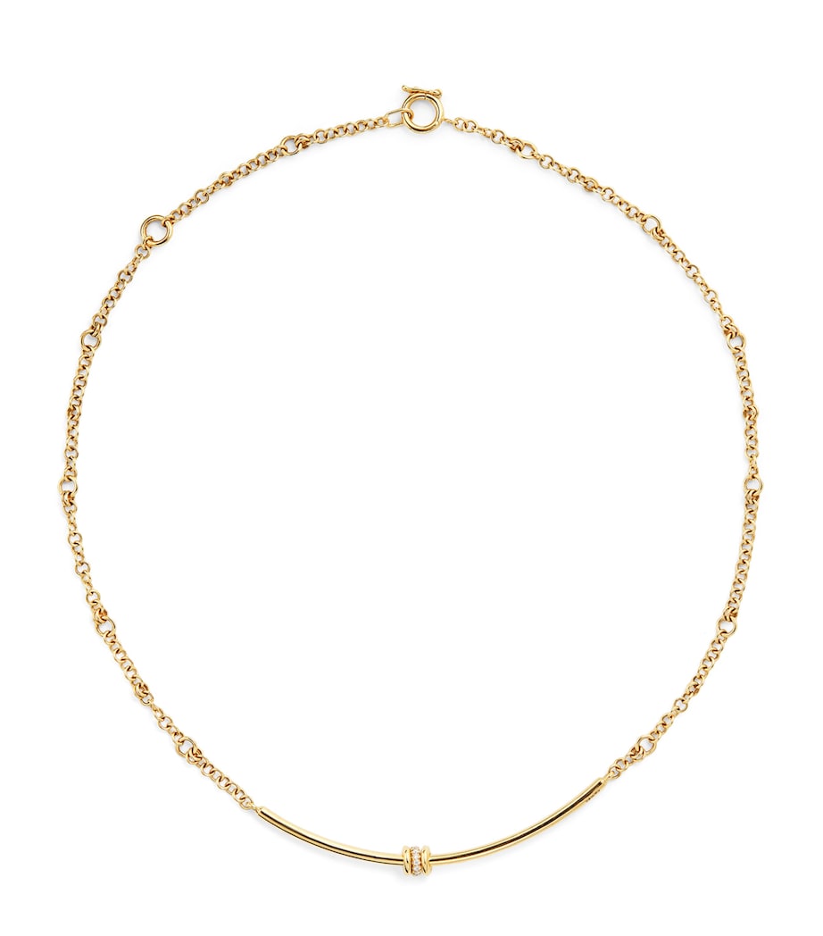Spinelli Kilcollin Gravity Arc diamond chain necklace (British brand)