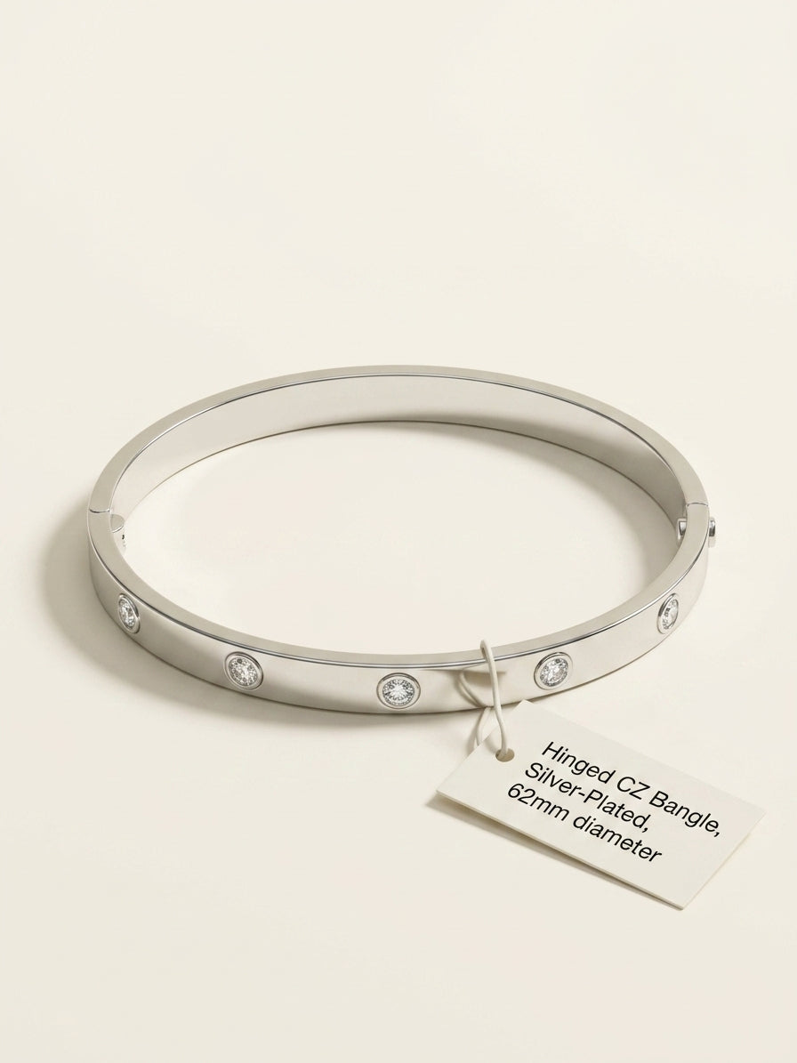 Cartier small LOVE bracelet 18ct white gold 0.21ct diamonds (British brand)