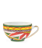 Dolce&Gabbana Carreto teacup and saucer, Italian porcelain, imported from the UK