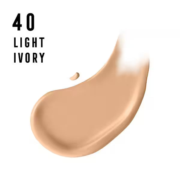 Max Factor Foundation 40 Light Ivory imported from the UK