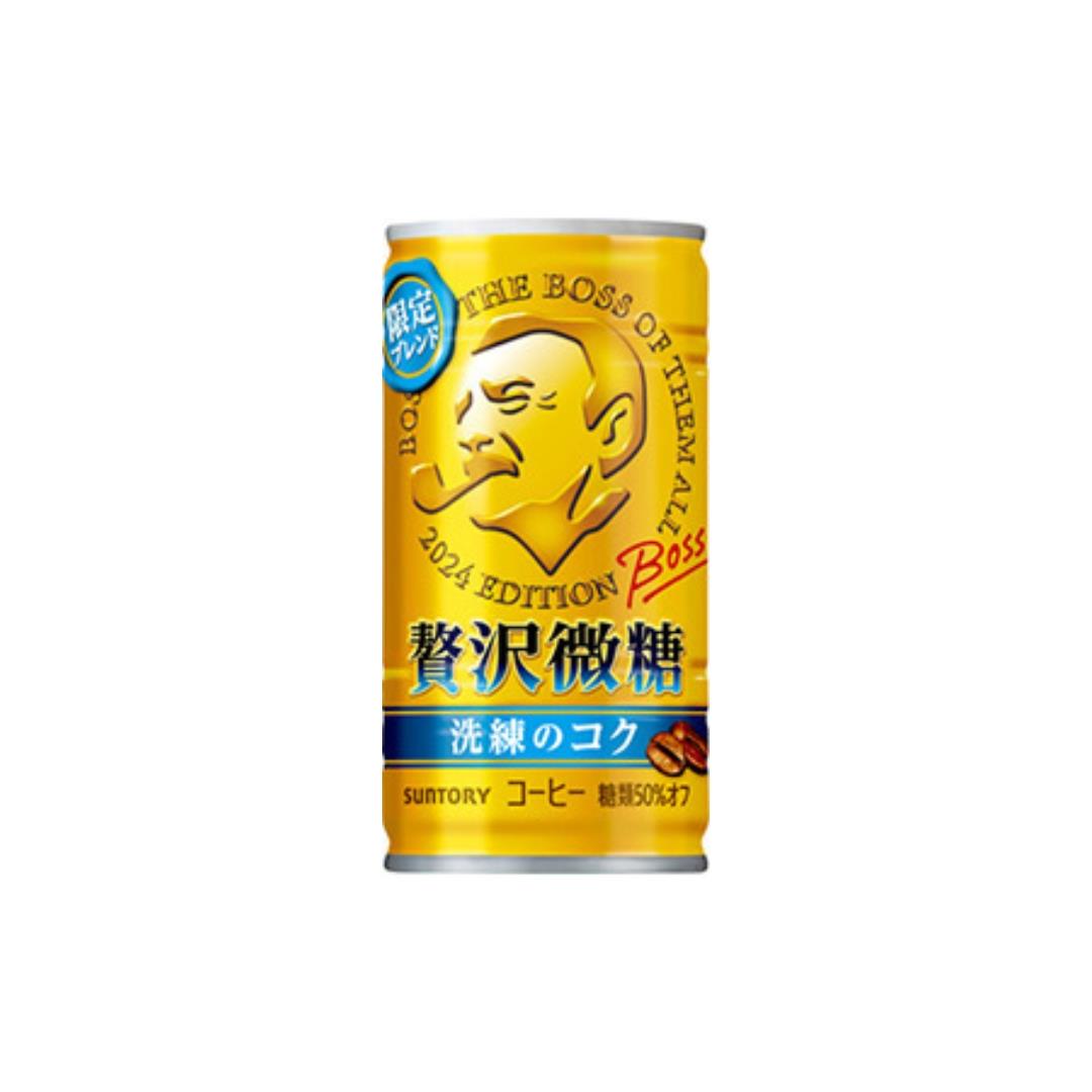 Suntory BOSS less sugar rich coffee can, imported from the UK