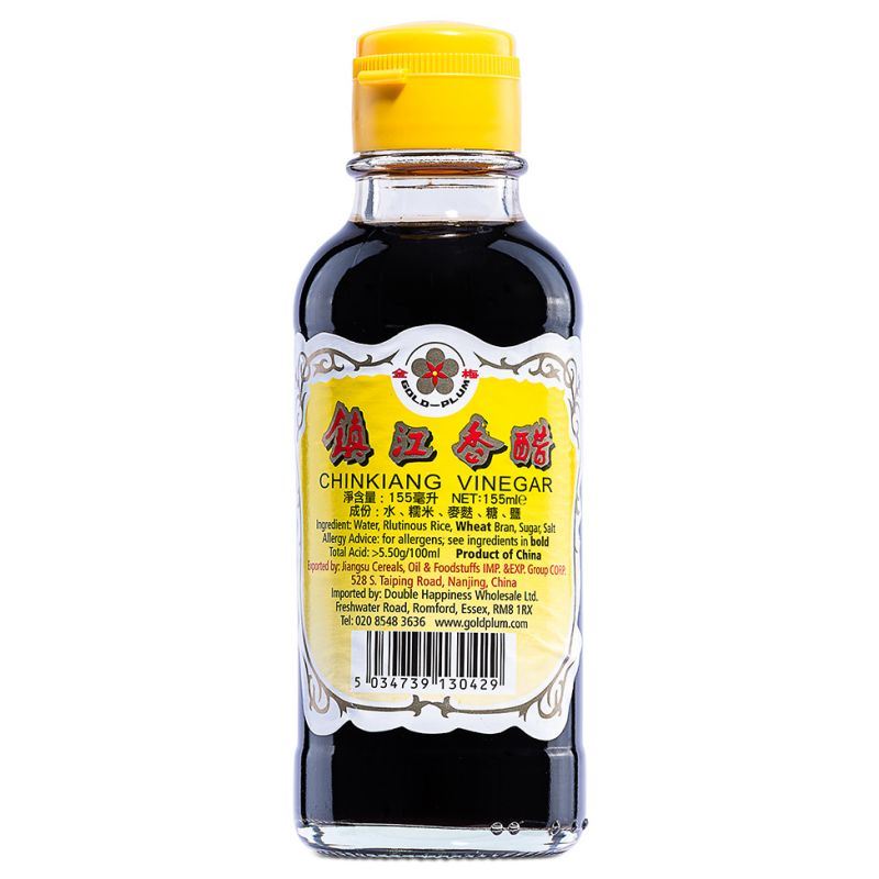 Gold Plum Chinkiang vinegar 155ml, imported from the UK