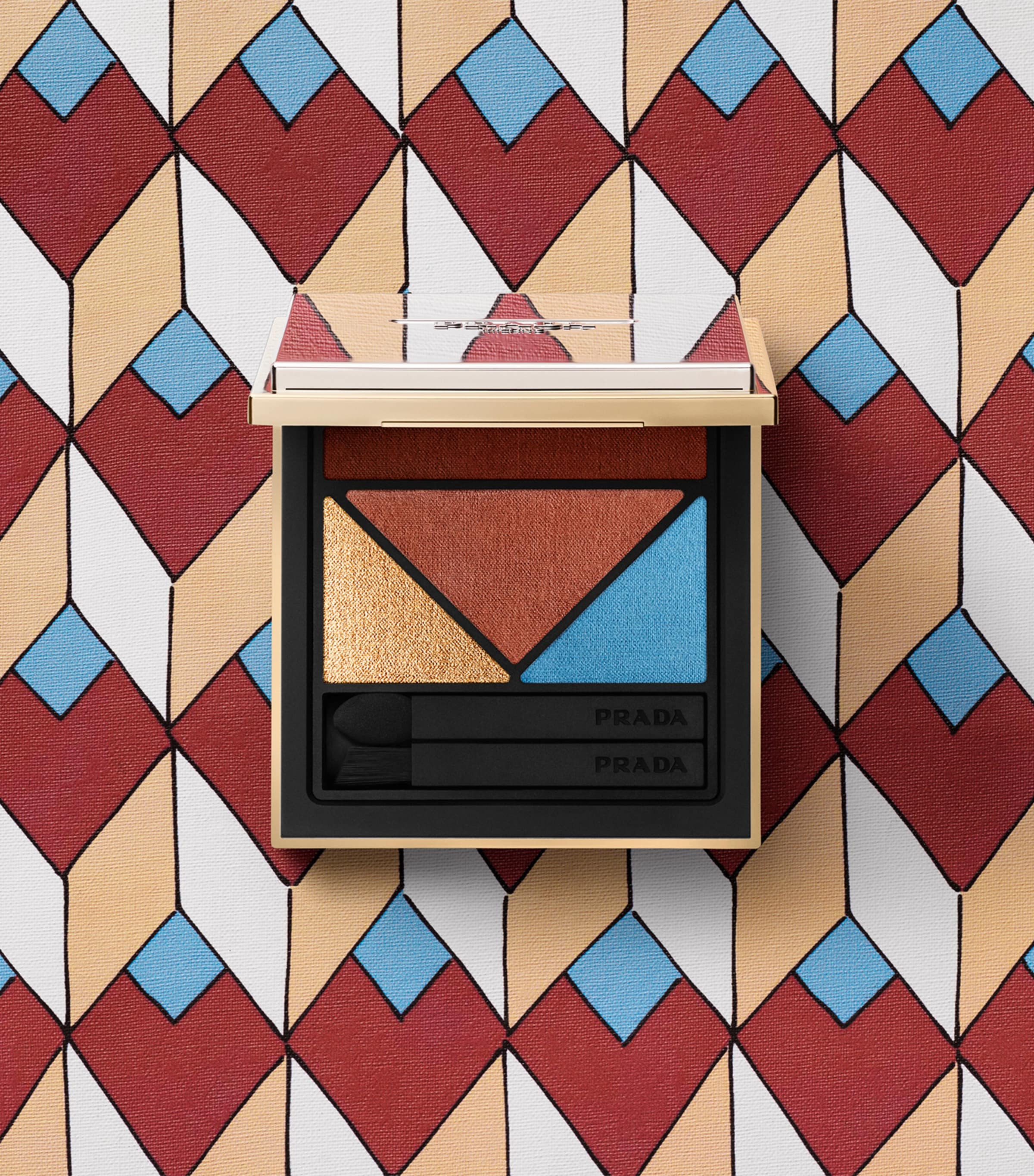 Prada Beauty eyeshadow palette, imported from the UK