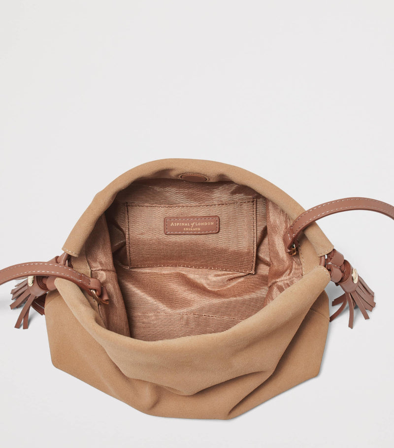 Aspinal of London large Soho cross-body pouch, imported from the UK
